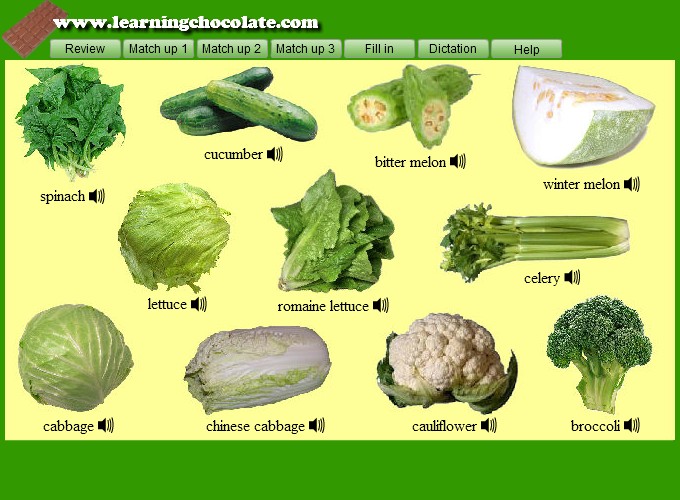 Resultado de imagen de http://www.learningchocolate.com/content/vegetables-1